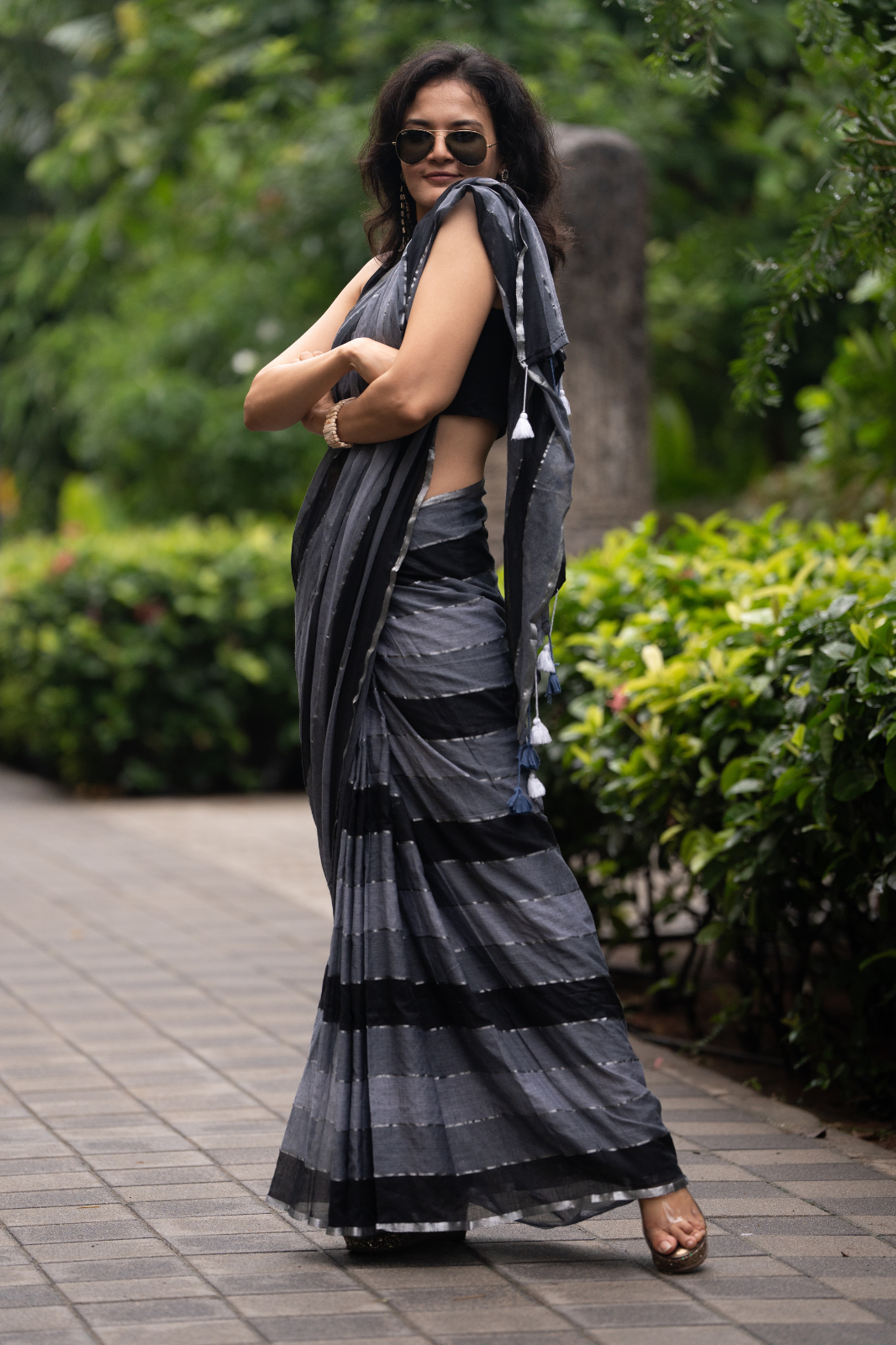 The Phoenix (Mul Mul Cotton Saree)
