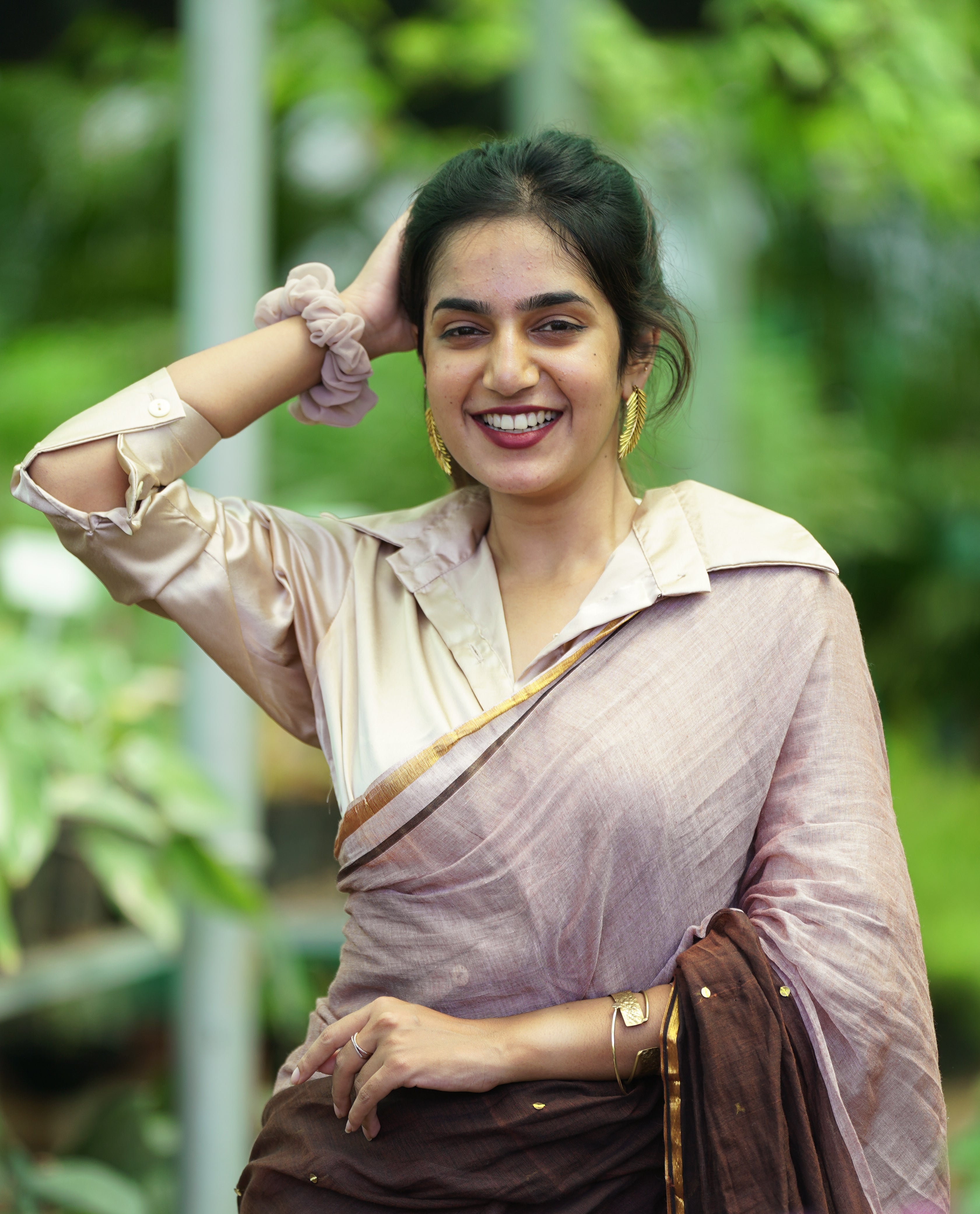 Mridang (Mul Mul Cotton Saree)