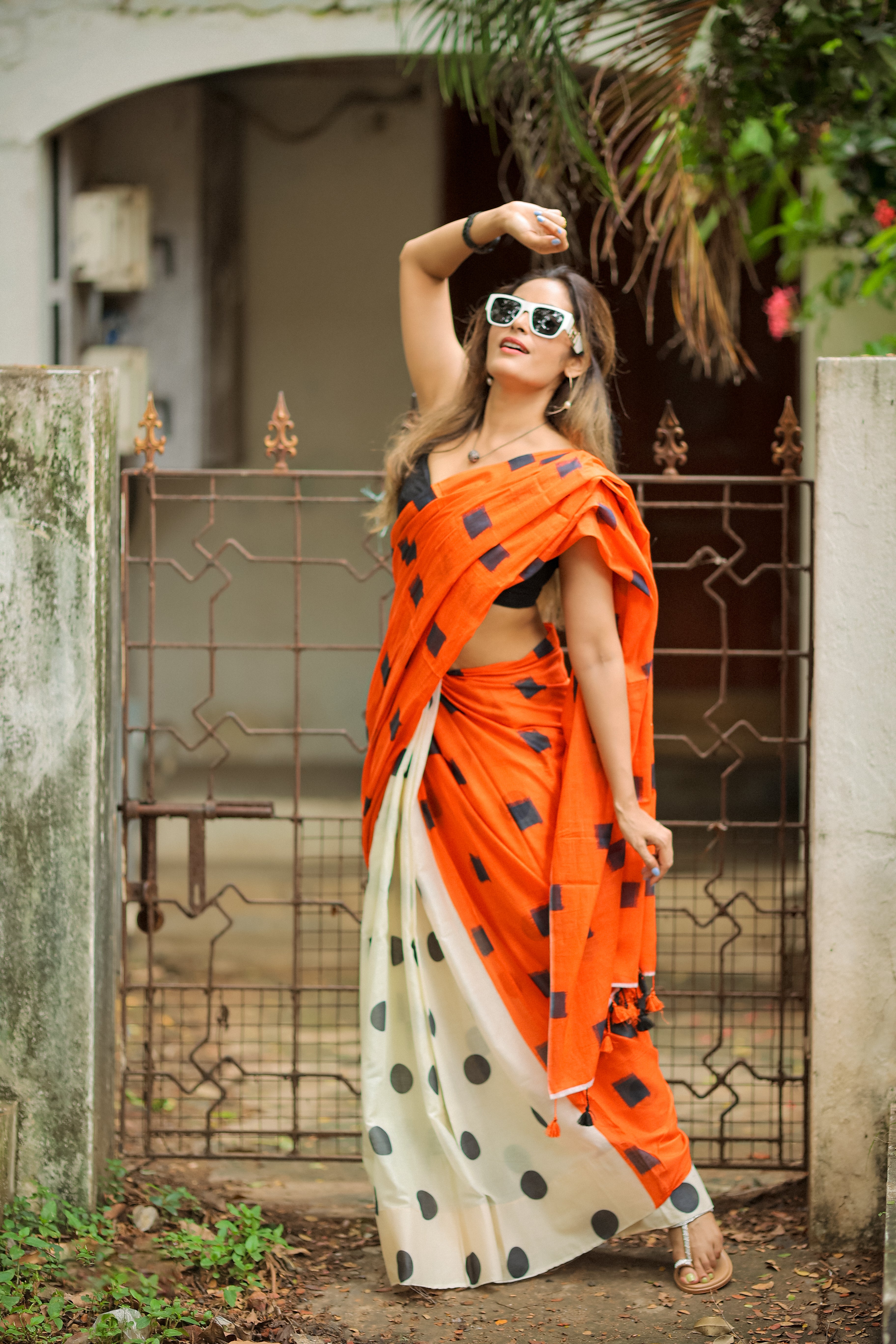 Wings Of Joy (Mul Mul Printed Sarees)