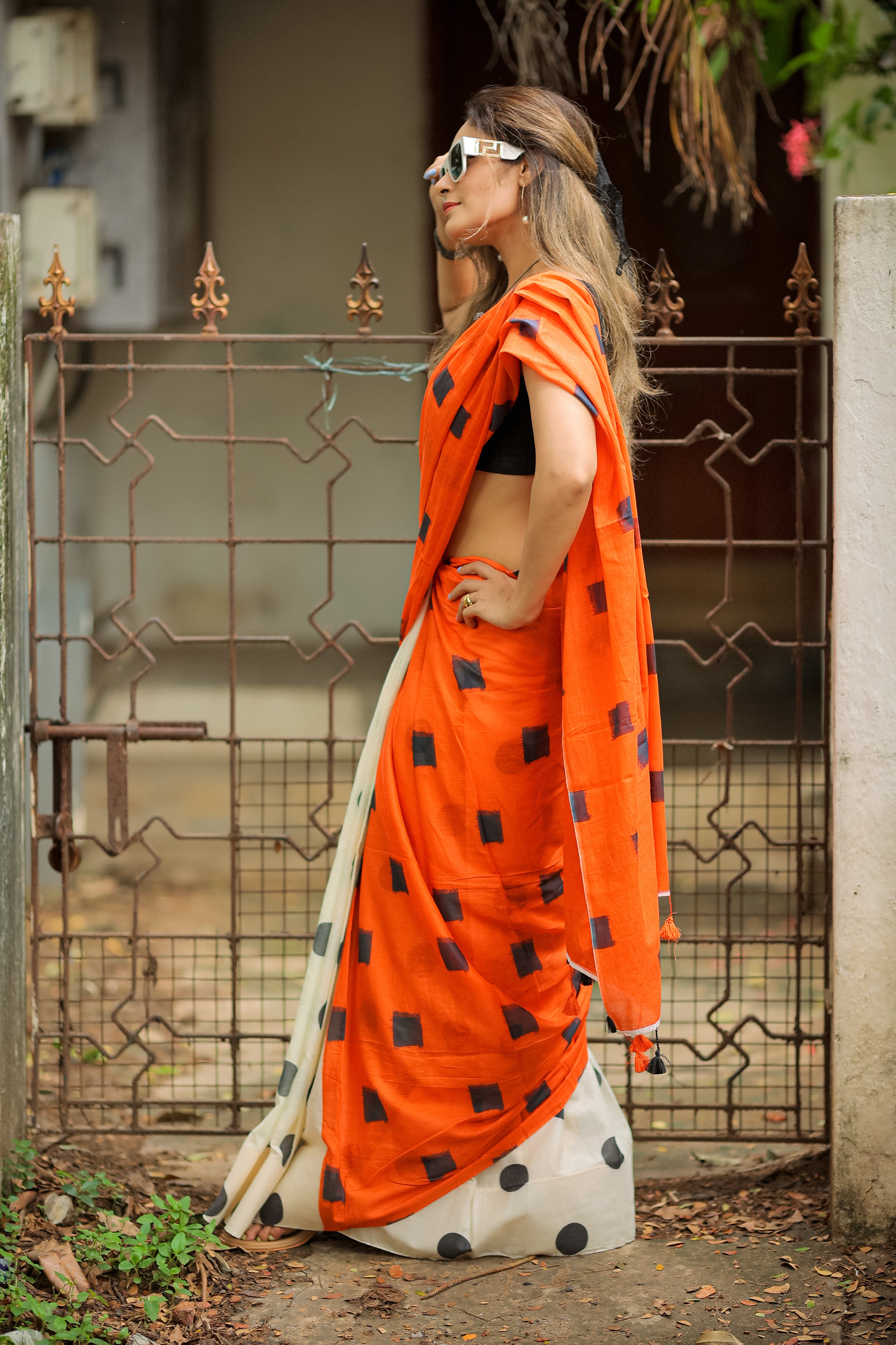 Wings Of Joy (Mul Mul Printed Sarees)