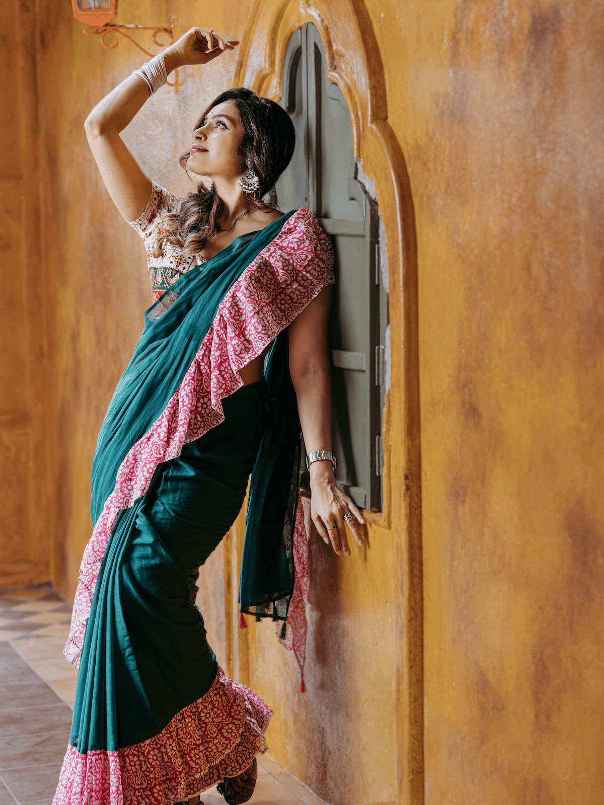 Khushiyon Ki Bahar Saree (Spring's Embrace)