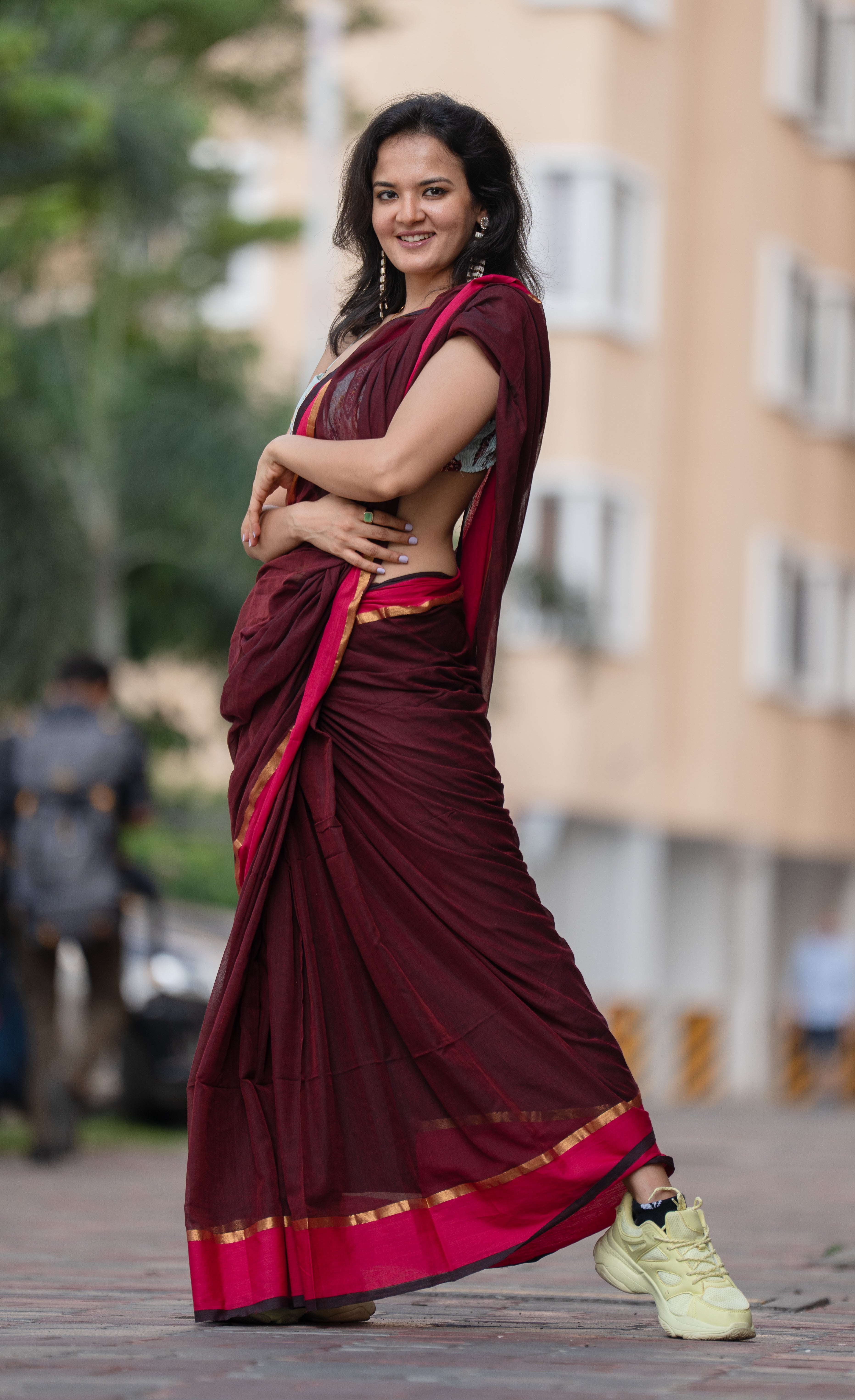 Roohani (Mul Mul Cotton Saree)