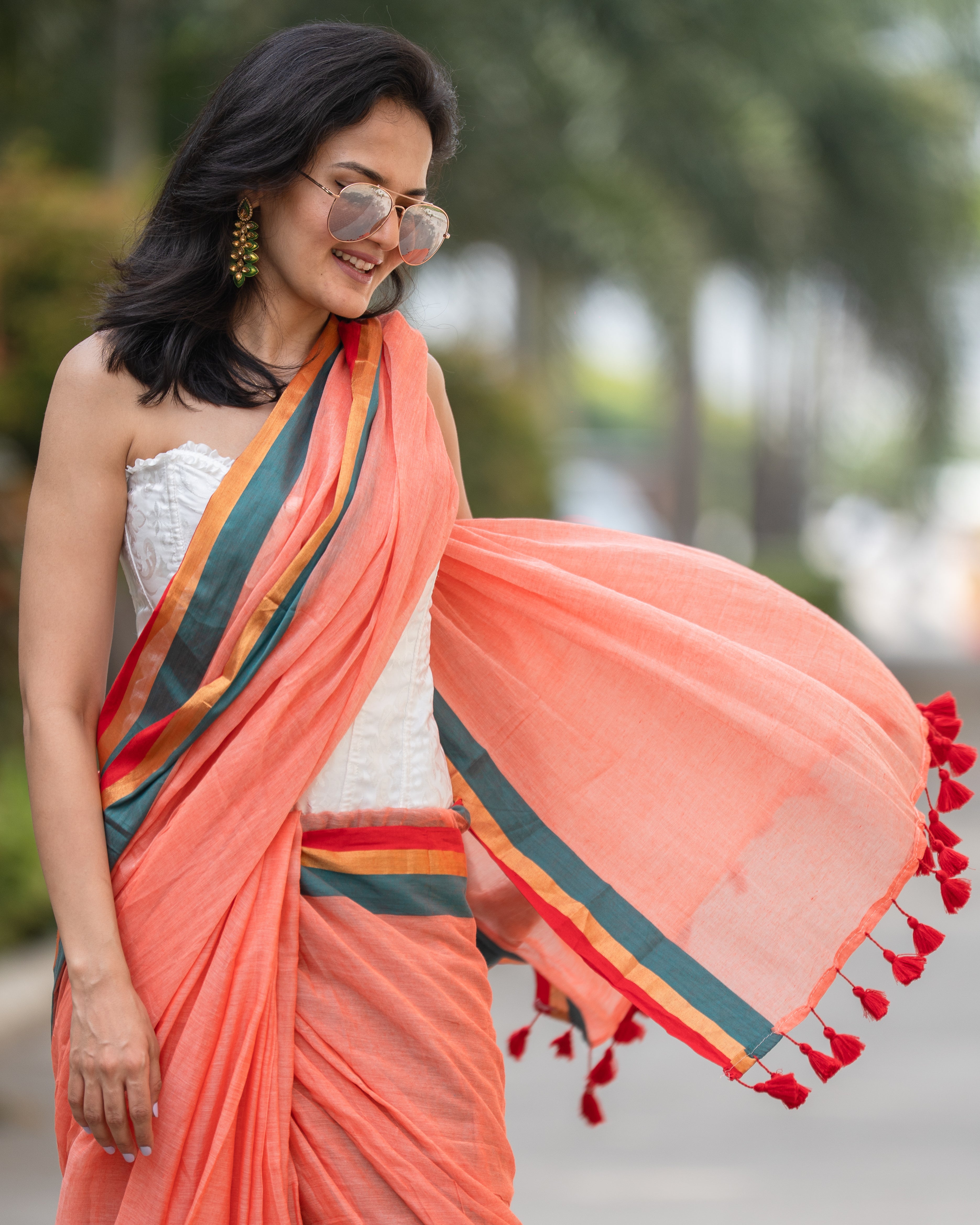 Aarohi (Mul Mul Cotton Saree)