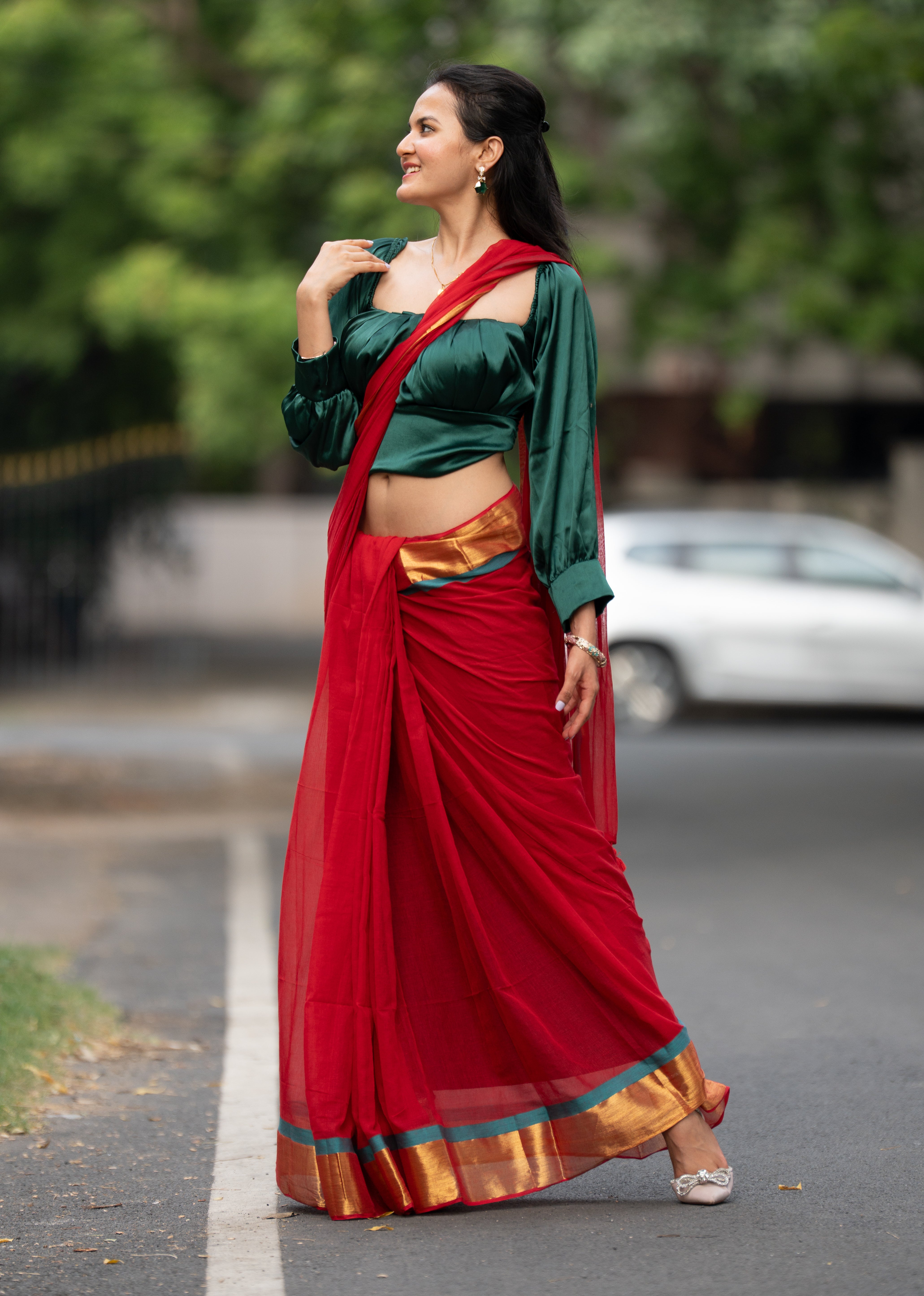 Gulnaar (Mul Mul Cotton Saree)
