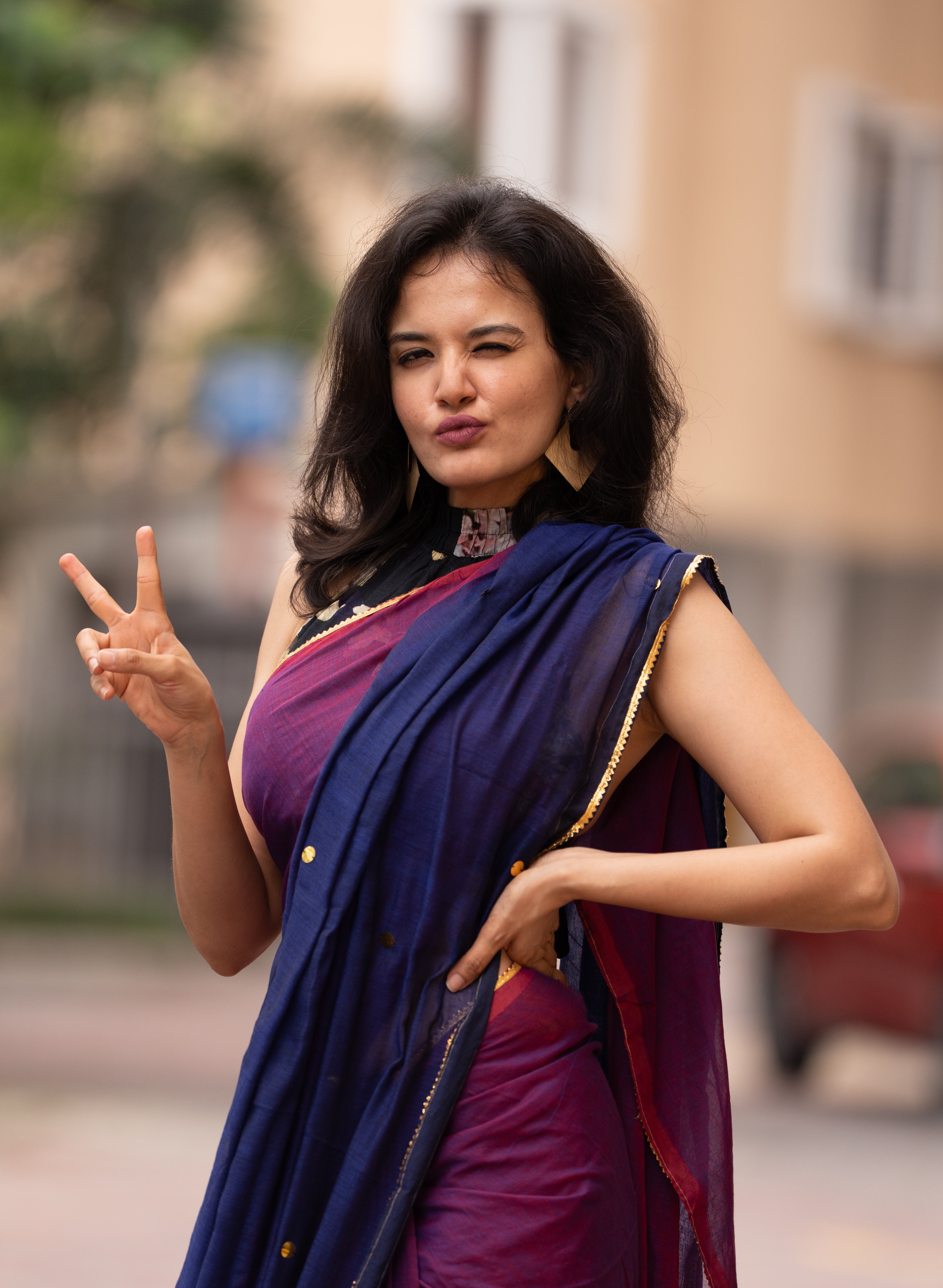 Megh Malhar (Mul Mul Cotton Saree)