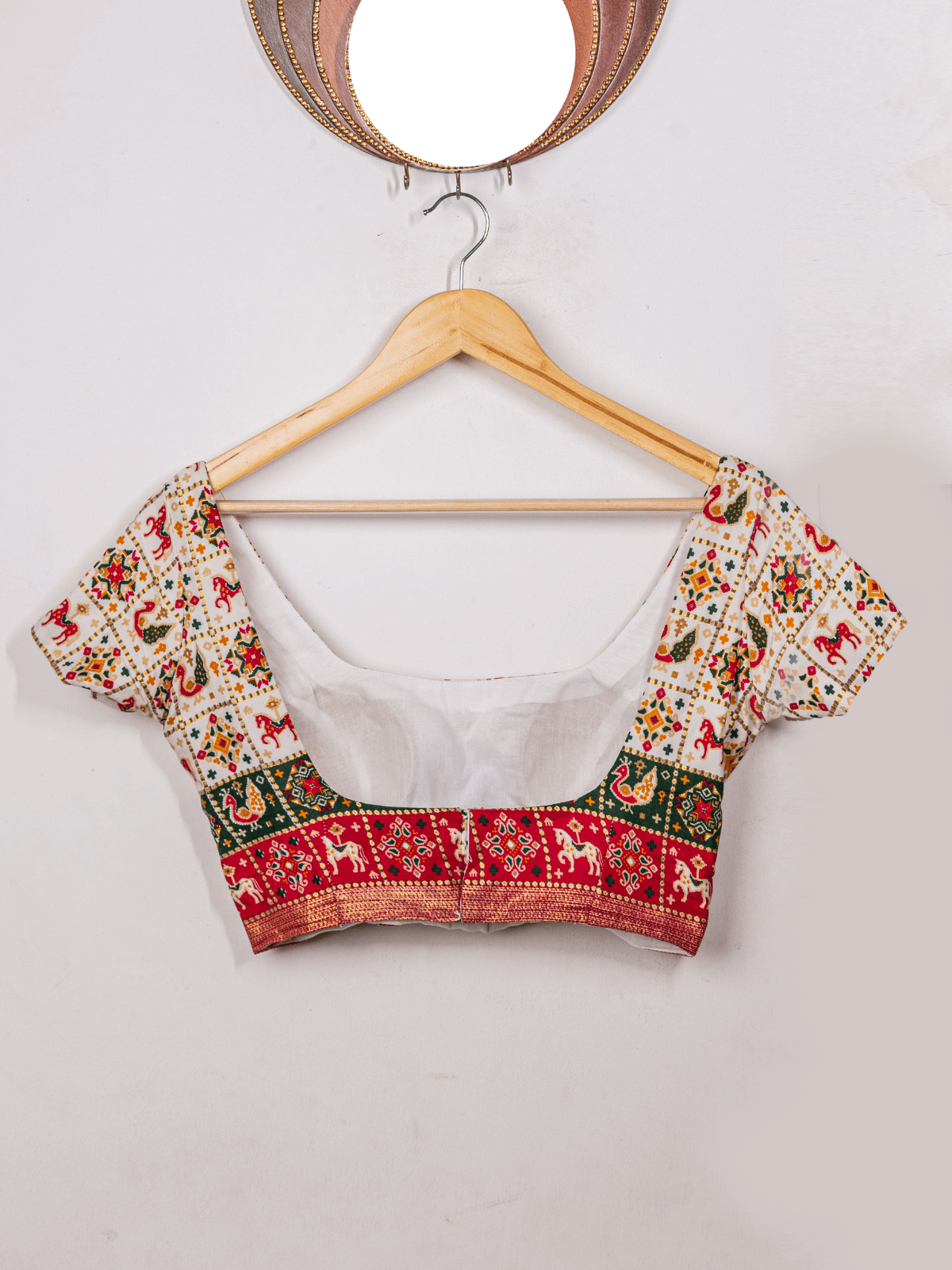 Kaleidoscope Dreams (Printed Bandhini Blouse)